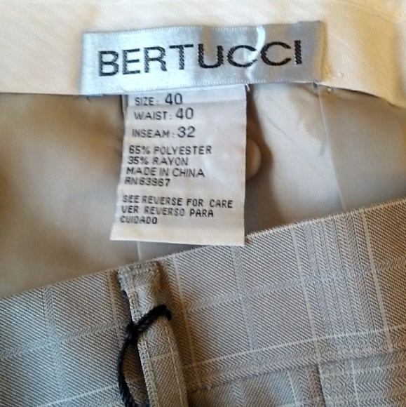 Bertucci slacks 40W × 32L - Picture 3 of 5